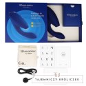 Womanizer Duo 2 Blue - Innowacyjny model z technologią powietrzną, silikonowy WOMANIZER