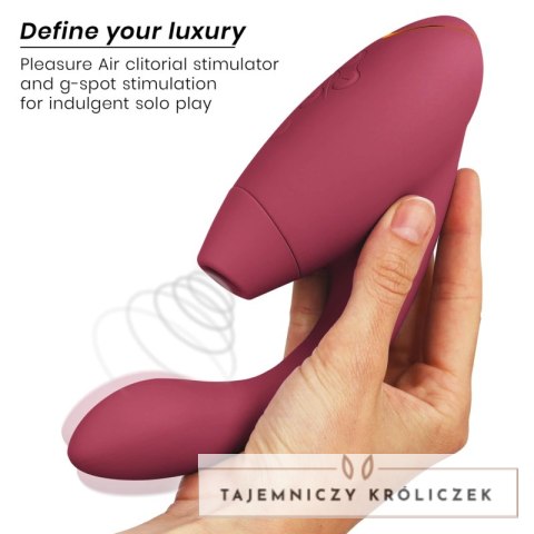 Womanizer Duo 2 Bordeaux - Zaawansowany Stymulator Powietrzno-Wibracyjny IPX7 WOMANIZER