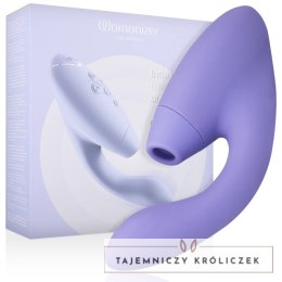 Womanizer Duo 2 Liliowy - System podwojnej stymulacji, silikon medyczny WOMANIZER