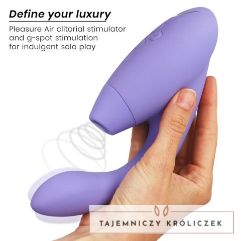 Womanizer Duo 2 Liliowy - System podwojnej stymulacji, silikon medyczny WOMANIZER