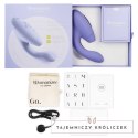 Womanizer Duo 2 Liliowy - System podwojnej stymulacji, silikon medyczny WOMANIZER