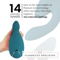 Womanizer Duo 2 Niebieski Benzyna - Podwojny stymulator z technologią powietrzną WOMANIZER