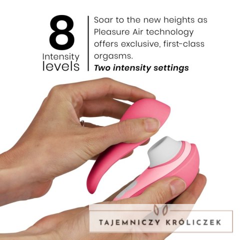 Womanizer Liberty 2 Personalny Stymulator Powietrzny z Magnetyczną Pokrywką Rożowy WOMANIZER