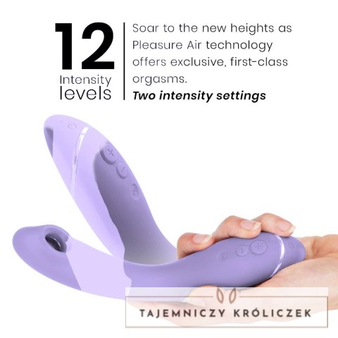 Womanizer OG G-Spot Lilac - stymulator powietrzny i wibracyjny IPX7 WOMANIZER