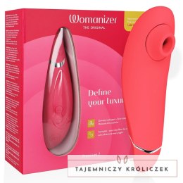 Womanizer Premium 2 malinowy - zaawansowany stymulator z technologią Smart Silence WOMANIZER