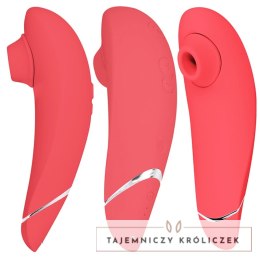 Womanizer Premium 2 malinowy - zaawansowany stymulator z technologią Smart Silence WOMANIZER