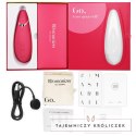 Womanizer Premium 2 malinowy - zaawansowany stymulator z technologią Smart Silence WOMANIZER