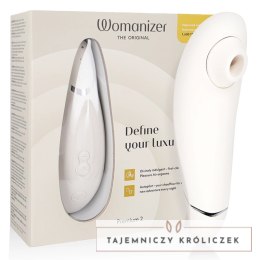 Womanizer Premium 2 - stymulator powietrzny, szary, 14 poziomow, IPX7 WOMANIZER