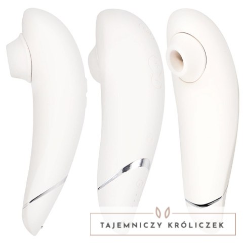 Womanizer Premium 2 - stymulator powietrzny, szary, 14 poziomow, IPX7 WOMANIZER