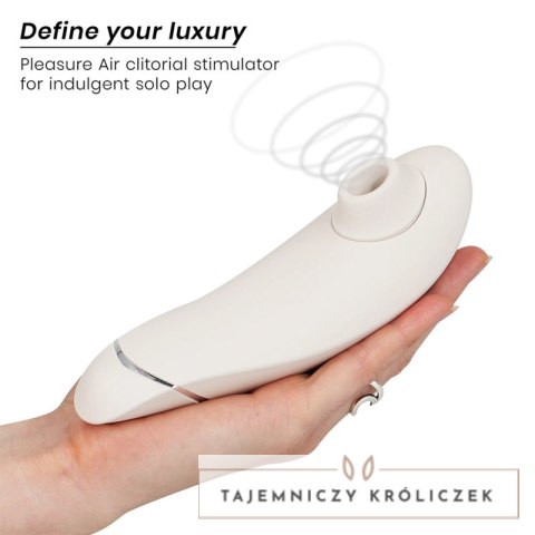 Womanizer Premium 2 - stymulator powietrzny, szary, 14 poziomow, IPX7 WOMANIZER
