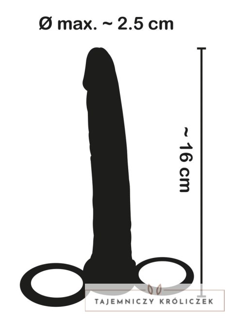 You2Toys Pas intymny z elastyczną końcowką i pierścieniami, 16 cm You2Toys