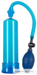 You2Toys Pompa prożniowa Blue 20 cm z zaworem bezpieczeństwa Bang Bang