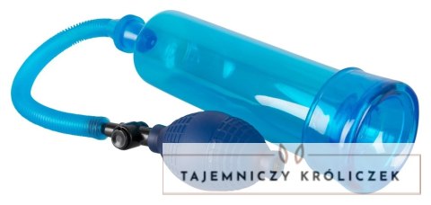 You2Toys Pompa prożniowa Blue 20 cm z zaworem bezpieczeństwa Bang Bang