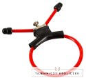 You2Toys Sling - regulowany pierścień anatomiczny, czarny PVC You2Toys