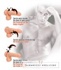 You2Toys Sling - regulowany pierścień anatomiczny, czarny PVC You2Toys
