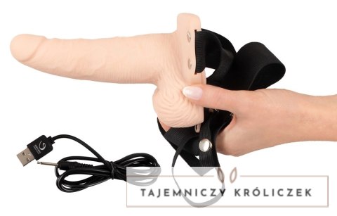 You2Toys Vibrating Strap-On Sleeve - model z 7 trybami, ładowany USB You2Toys