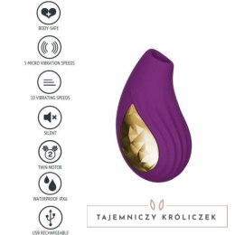Xocoon Divine Love Violet - wielofunkcyjny stymulator impulsowy XOCOON