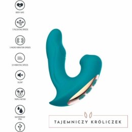 Xocoon Eternal Love Zielony - Stymulator Intymny z Wibracjami i Pulsacją XOCOON