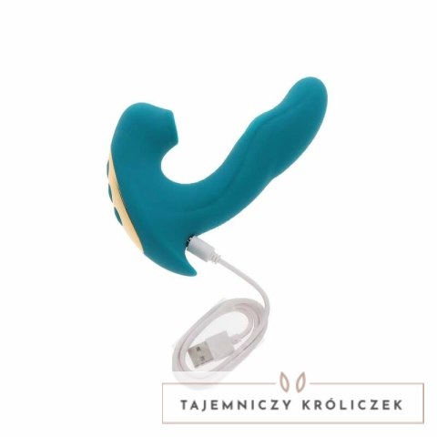 Xocoon Eternal Love Zielony - Stymulator Intymny z Wibracjami i Pulsacją XOCOON