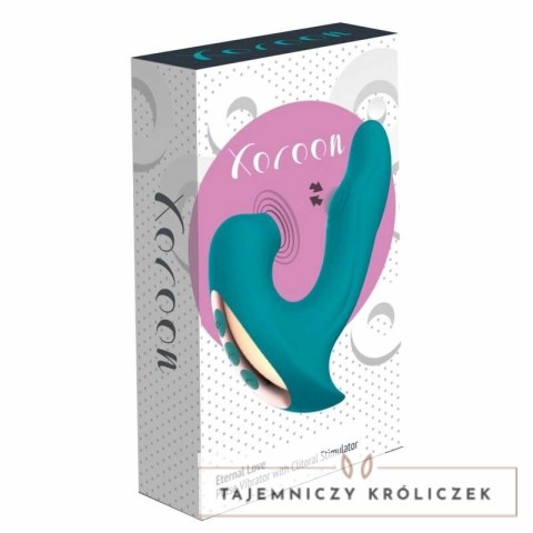 Xocoon Eternal Love Zielony - Stymulator Intymny z Wibracjami i Pulsacją XOCOON