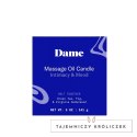 Dame Products Melt Together Świeca Olejkowa do Masażu 170g zielona herbata Dame