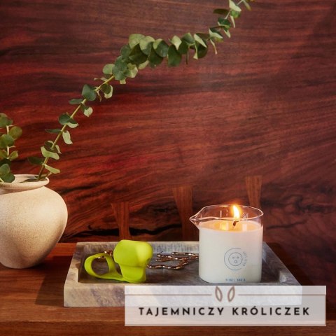 Dame Products Świeca Olejkowa Wild Lust Lime do Masażu, 120g Dame