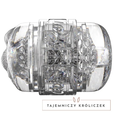 Fleshlight Quickshot Stoya - Kompaktowa maszyna intymna, transparentna Fleshlight