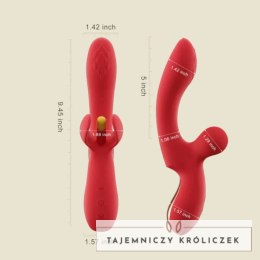 HoneyPlayBox Fortexa Red - Model z Funkcją Rytmicznego Stymulanta A-Spot HoneyPlayBox