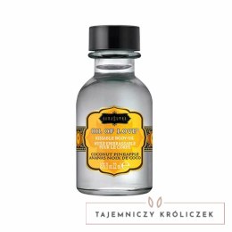 Kama Sutra Oil of Love Coconut Pineapple 22ml - olejek rozgrzewający o zapachu kokosa i ananasa KamaSutra