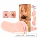 Kokos Elegance 1 - Anatomiczna maszyna intymna, średni rozmiar, naturalny kolor Kokos