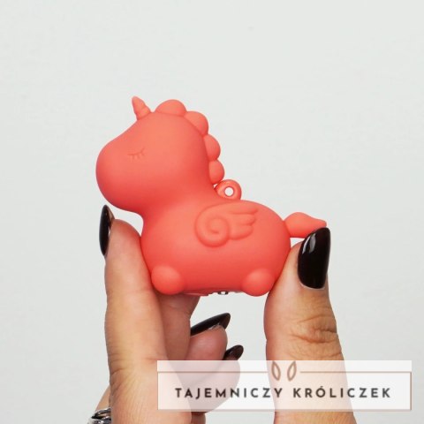 Unihorn Mini Peachy Pony - kompaktowy masażer wielofunkcyjny rożowy Creative Conceptions