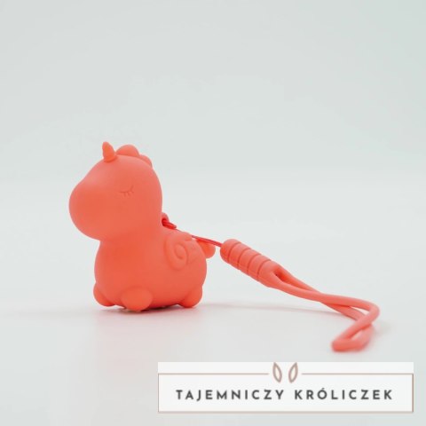Unihorn Mini Peachy Pony - kompaktowy masażer wielofunkcyjny rożowy Creative Conceptions