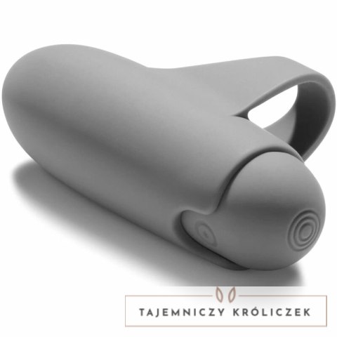 Bijoux Indiscrets Bullet 10 - Wibrujący mini masażer 10 trybow szary BIJOUX