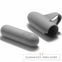 Bijoux Indiscrets Bullet 10 - Wibrujący mini masażer 10 trybow szary BIJOUX