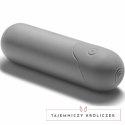 Bijoux Indiscrets Bullet 10 - Wibrujący mini masażer 10 trybow szary BIJOUX