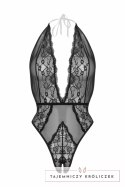 Body Obsessive Dina czarne koronkowe z wiązaniem na szyi L/XL Christine