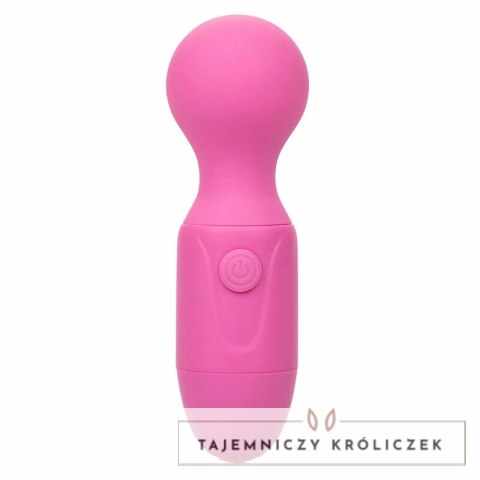 CalExotics First Time Pink - Masażer akumulatorowy 10 trybow, wodoodporny CALEXOTICS