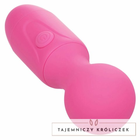 CalExotics First Time Pink - Masażer akumulatorowy 10 trybow, wodoodporny CALEXOTICS