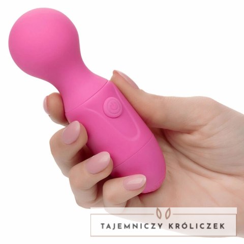 CalExotics First Time Pink - Masażer akumulatorowy 10 trybow, wodoodporny CALEXOTICS