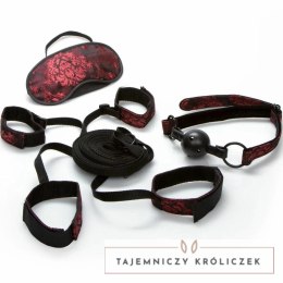 CalExotics Scandal Zestaw Ograniczający do Łożka z Opaską i Kneblem CALEXOTICS