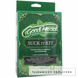 Doc Johnson GoodHead Zestaw do Pielęgnacji Ust i Odświeżenia Mint Doc Johnson