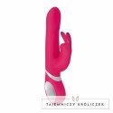 Dream Toys Dynamic Rabbit Vibe obracający się z wibracjami, silikonowy Teazers