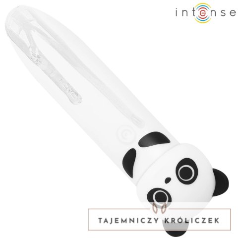 Intense POH Panda - mini urządzenie wibrujące, USB, silikon, 10 cm INTENSE