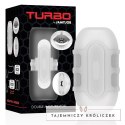 Jamyjob Turbo - Podwojna maszyna intymna z dwoma otworami TPE ABS JAMYJOB
