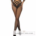 Livco Corsetti Fashion Faxandra LC90742 Rajstopy siateczkowe czarne L/XL LIVCO CORSETTI