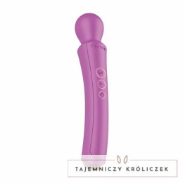 XOCOON Zakrzywiona Rożdżka do Masażu Fuksja - 10 Trybow, USB XOCOON