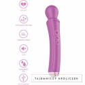XOCOON Zakrzywiona Rożdżka do Masażu Fuksja - 10 Trybow, USB XOCOON