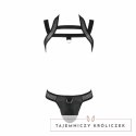Passion Jacob Black L/XL - Komplet bielizny z poliuretanu Oeko-Tex Passion