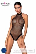 Passion Moonlight Body z otwartym krokiem, czarne, rozmiary S-XXXL Passion