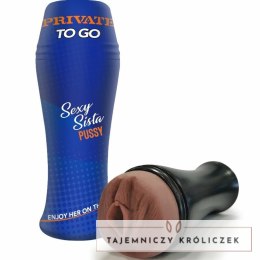 Private Sista To Go Masturbator kompaktowa maszyna intymna podrożna, dyskretna PRIVATE